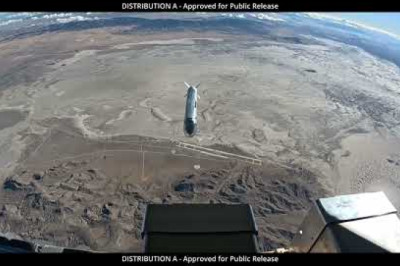 AC-130J Ghostrider tulistas väikese tiibraketi Black Arrow