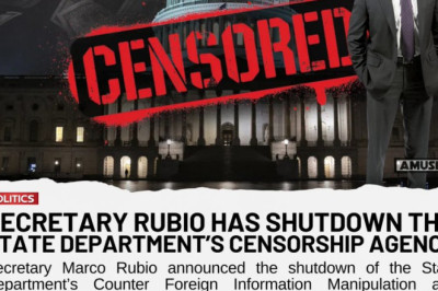 Global Engagement Center – välisministeeriumi tsensuuriagentuur on lõplikult suletud