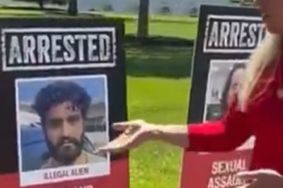 Vägivaldsete illegaalide pildid otse Valge Maja ees