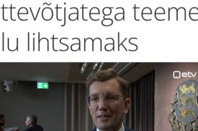 Eks siin ole juba ka tohutu töö ära ka tehtud ja ettevõtjad kõik kiidavad!